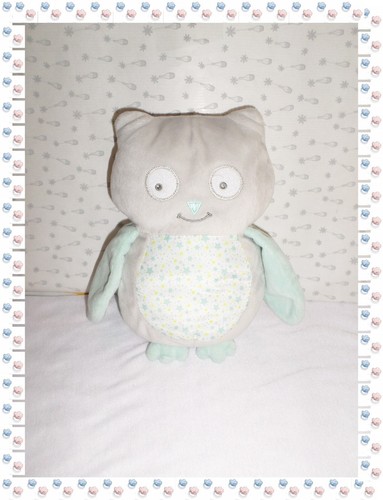 Doudou peluche hibou - doudou,