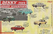 Catalogue DINKY TOYS 1964 -