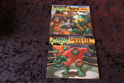 Lot livres tortues ninja - de,