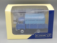ELIGOR 1/43 Sinpar mini camion plateau bâché  "Fleuriste Truffaut" avec boite