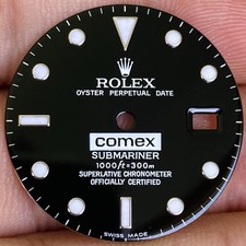 Rolex Comex Dial Luminova For
