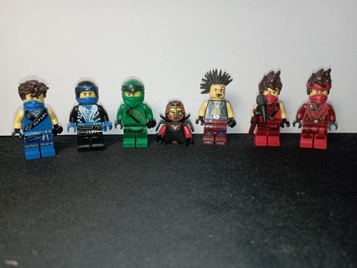 Lego ninjago lot minifigures - ninjago, 6