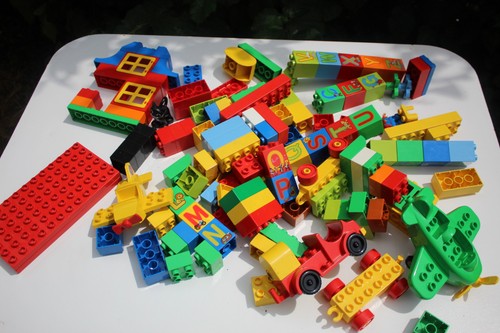 Lot lego duplo brique jaune - duplo,