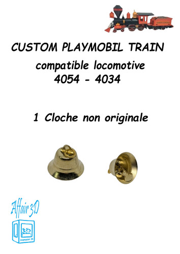Custom western playmobil - playmobil, train