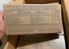  RATIONS DE COMBAT MILITAIRES
