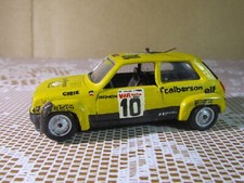 753Z Solido Transformé 10 R5 Alpine #10 Mille Pistes 1977 Fréquelin Jaune 1:43