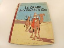 BD TINTIN Le Crabe aux Pinces d'or Hergé B7 bis 1952