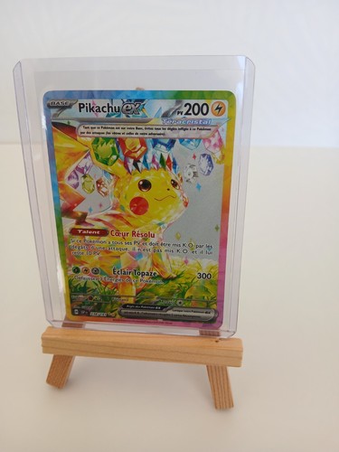Carte pokémon pikachu - carte, ex