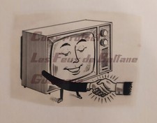 Transparent  années 60 Television animée mains  illustration graphisme design 