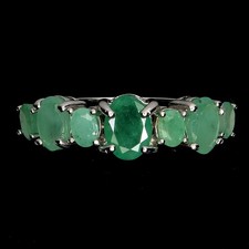 925 bague argent ovale - en,