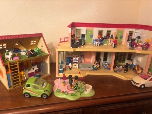 Lot playmobil hôtel - lot, +