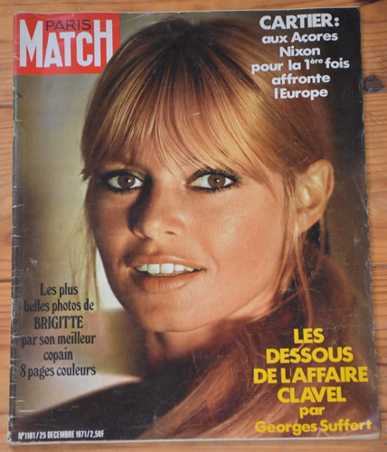 Paris match magazine - paris, 1181