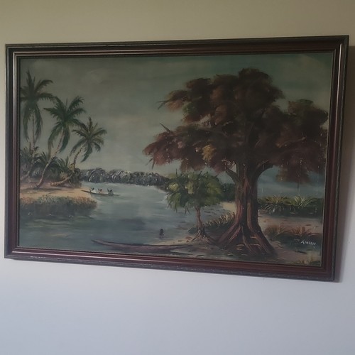 Amien tableau paysage - , tropical