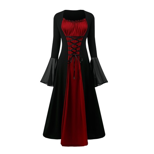 Robe médiévale pour femme - robe, à