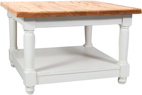 Petite table fumée bois - table,