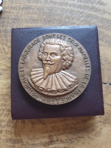 Medaille bronze signe - medaille,