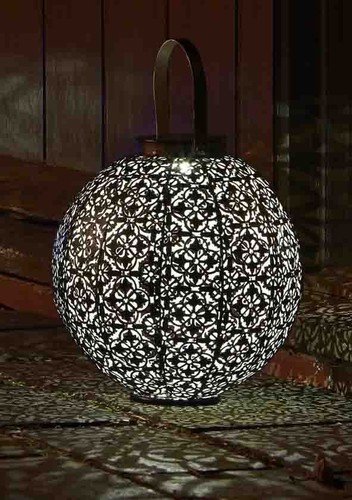 Lanterne solaire damasque - lanterne,