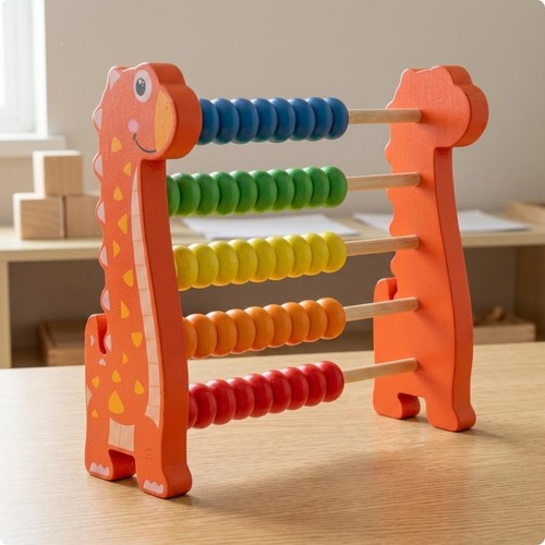 Boulier enfant bois - enfant, en