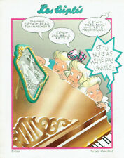 publicité Advertising 0621 1998  Les Triplés Nicole Lambert  pas invités mariage