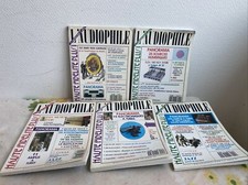 5 Anciennes Revue Magazine L’audiophile Hifi Année 90 Collection 