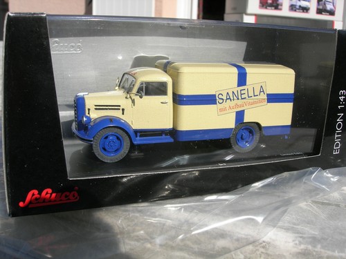 Schuco camion borgward b - 1/43,