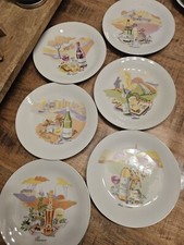 6 Assiettes à Fromages De Nos