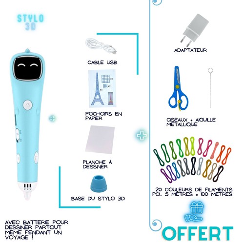 Stylo d impression - 3d,