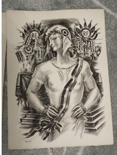 Gravure au Burin Albert