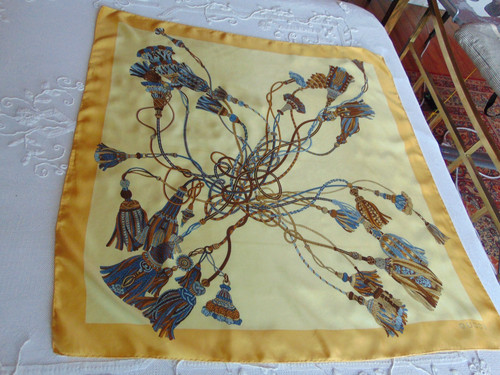 Foulard gucci soie roulotté - foulard,