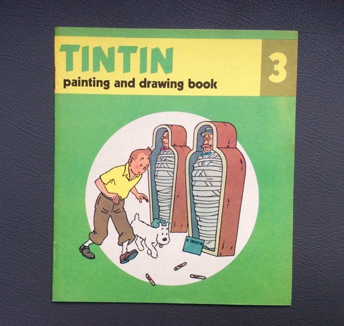 Hergé album colorier - album,