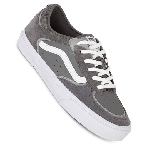 Vans skate rowley gris blanc - vans, gris-blanc