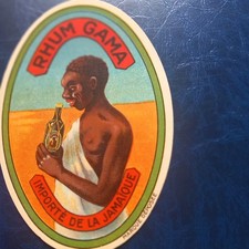 1 étiquette Rhum voir les