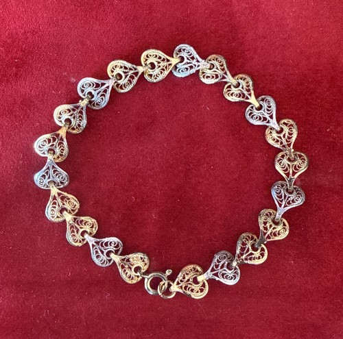 Bracelet argent 925 filigrane - bracelet,