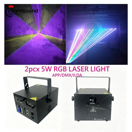 2pc laser light - 2pc, rgb