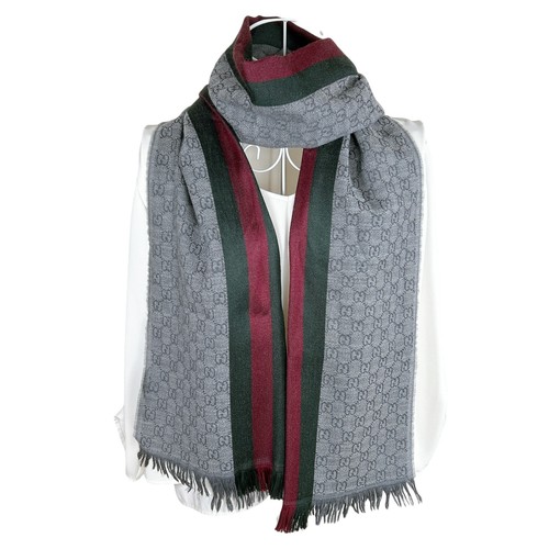 Foulard franges gucci gg - franges,