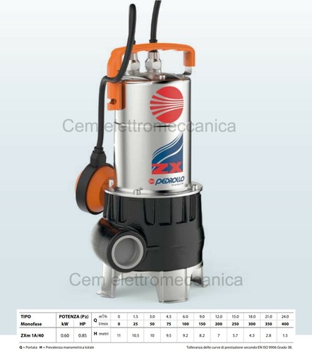 Pompe électrique pedrollo zxm - pompe,