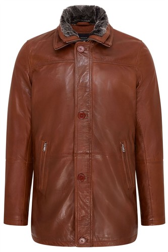 Manteau trench cuir - trench,