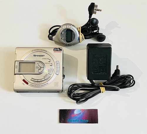 Walkman lecteur minidisc - lecteur, sharp