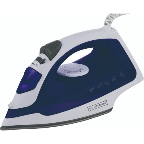 Fer repasser 2000w bleu - fer, à