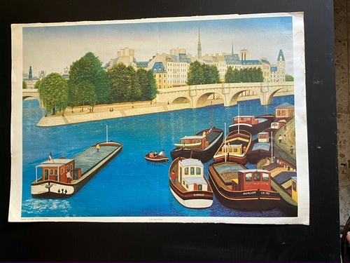 Affiche art paris par fanch - art,