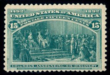MOMEN: US STAMPS #238 MINT OG