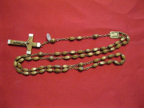 Ancien chapelet perles - ,