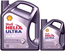 Huile moteur essence Helix Ultra 5W40 5L + 2L SHELL