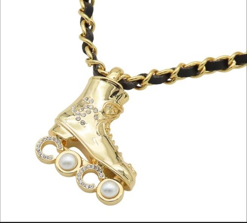 Collier chanel roller skate - chanel,