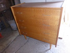 Commode style Scandinave 4 tiroirs 90 x 44 x 90 cm Année 60-70