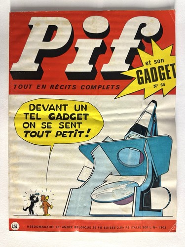 Pif gadget sans - pif,