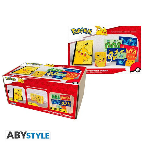 Pack cadeau pokémon pikachu - cadeau,