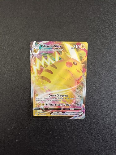 Carte pokémon pikachu vmax - carte,
