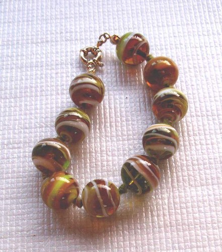 Bracelets véritable perles - en,