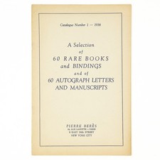 BIBLIOPHILIE rare 1er